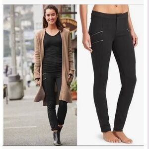 Athleta Black Skinny Pants with Streamlined Fit